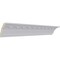 Ekena Millwork 2 3/4"H x 3"P x 4 1/2"F x 94 1/2"L, (1 7/8" Repeat) Modern Valeriano Rope Crown Moulding MLD02X03X04VA - alternate 4